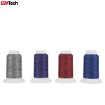 Purple Black Grey Reflective Thread Yarn For Rope Orange 2mm High Visibility