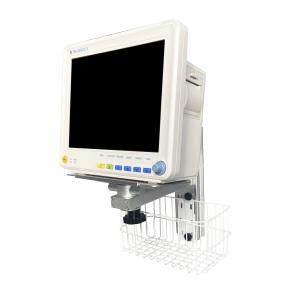 Wholesale Wall Mount Monitor Machine Bracket With Basket Compatible Mindray IMEC from china suppliers