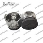3Z Engine Piston 13101-78C00-71 15Z 13101-78C00 For TOYOTA Engine Spare Parts