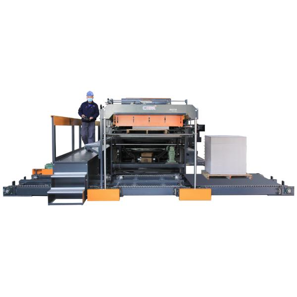 Automatic Roll To Sheet Cutter Double Knife Machine For Paper Roll Cutting