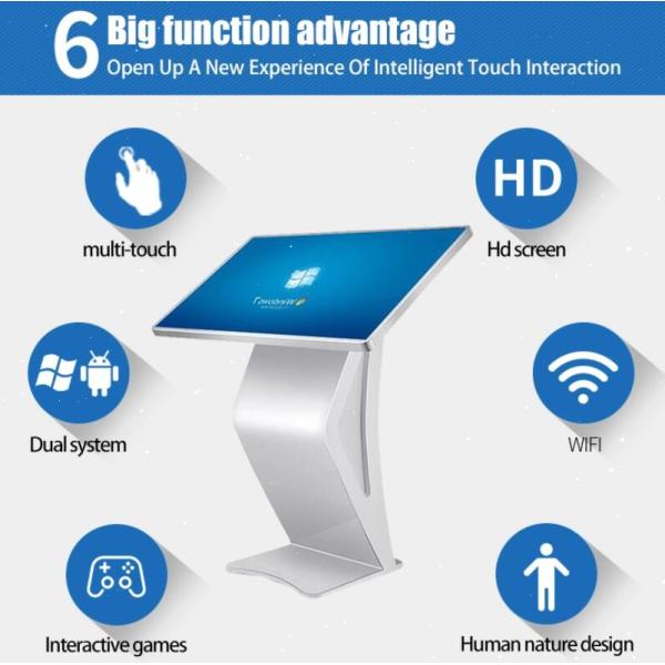 Indoor Smart Touch Lcd Table Android Interactive Multitouch Lcd 500 Nits