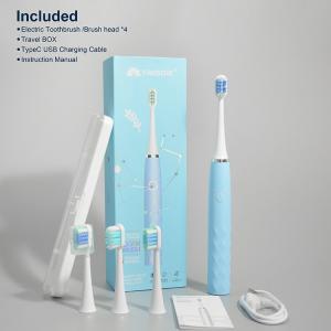 Wholesale OEM Electric Toothbrush Whitening Toothbrush set,Contains 3 replacement toothbrush heads,travel easy carry from china suppliers