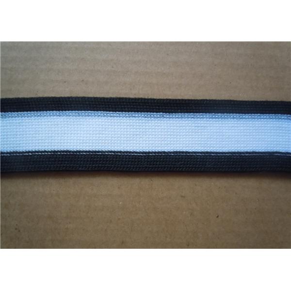 Red Polyester Custom Jacquard Ribbon Fabric Trim 2Cm Width Printed