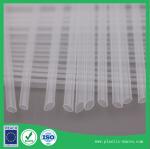 PP food grade Disposable Drinking Straws for juice in transparent color