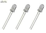 3mm Round Top LED Ultra Bright RGB White Clear Plug-in Light Emitting Diodes LED