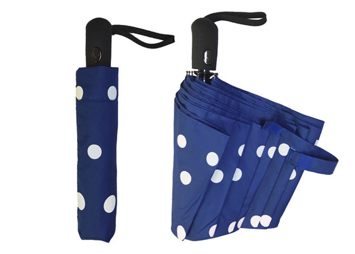 Windproof Full Automatic Fold Creative Umbrella Magic Color Changing When Wet
