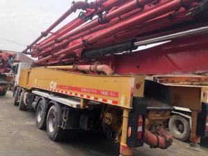 Wholesale 12Mpa Max Theoretical Pressure 360° Rotation Angle Concrete Pump Trucks for Large Scale Construction 44000kg Gross Mass from china suppliers