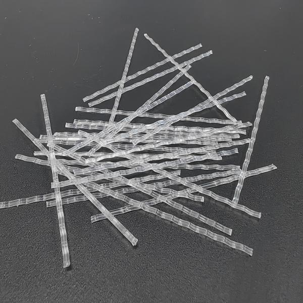 Synthetic Polypropylene Fiber Wave Form 54mm For Shotcrete