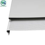 Alloy Suspended Aluminium Strip Ceiling Panels White Powder Coated