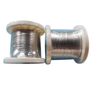 Wholesale Pure Nickel Flat Wire Vacuum Melting Processing 0.1 X 1.2 Mm from china suppliers