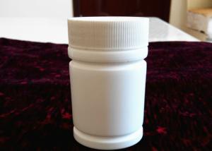 Wholesale 63 Capsules 70 Ml Plastic Tablet Bottles / White Plastic Bottle Tamper Proof Cap from china suppliers