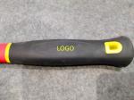 German Type Forged carbon steel Hand Stoning Club Hammer with 3 Colors Plastic