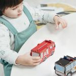 4 Assorted Vehicles Preschool Jigsaw Puzzle Eco Friendly 3D Cardboard