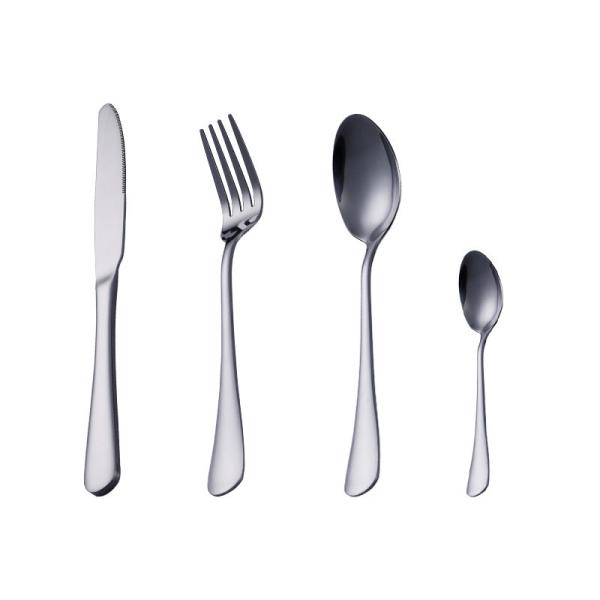 Nickel Free Family Gatherings Kitchen Flatware Sets 4Pcs Spoon Fork Knife