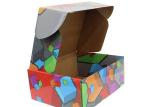 Custom Size Corrugated Gift Box Colorful Kraft Paper Corrugated Box double wall