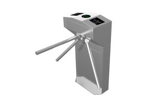 Wholesale Vertical Tripod Half Height Turnstile Bar Code Reader Card Reader Ticket Solution from china suppliers