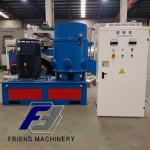 Waste Plastic Film Agglomerator Densifier Plastic Granules Machine