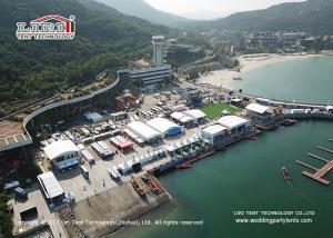Wholesale High Security Sport Event Tents PVC Sidewall And ABS Wall For Yaching Race from china suppliers