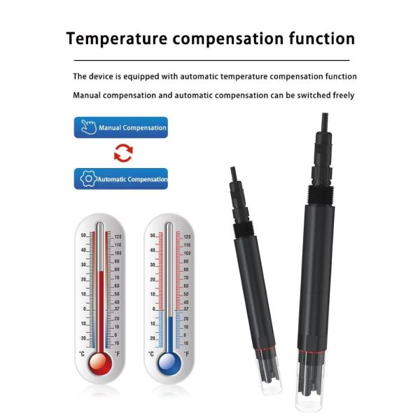 Optical RS485 Immersion EC Water Quality Sensor for Aquaculture and River Monitoring