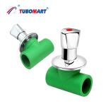 20 - 110mm PPR Ball Valve Plastic Stop Cock PPR Angle Valve