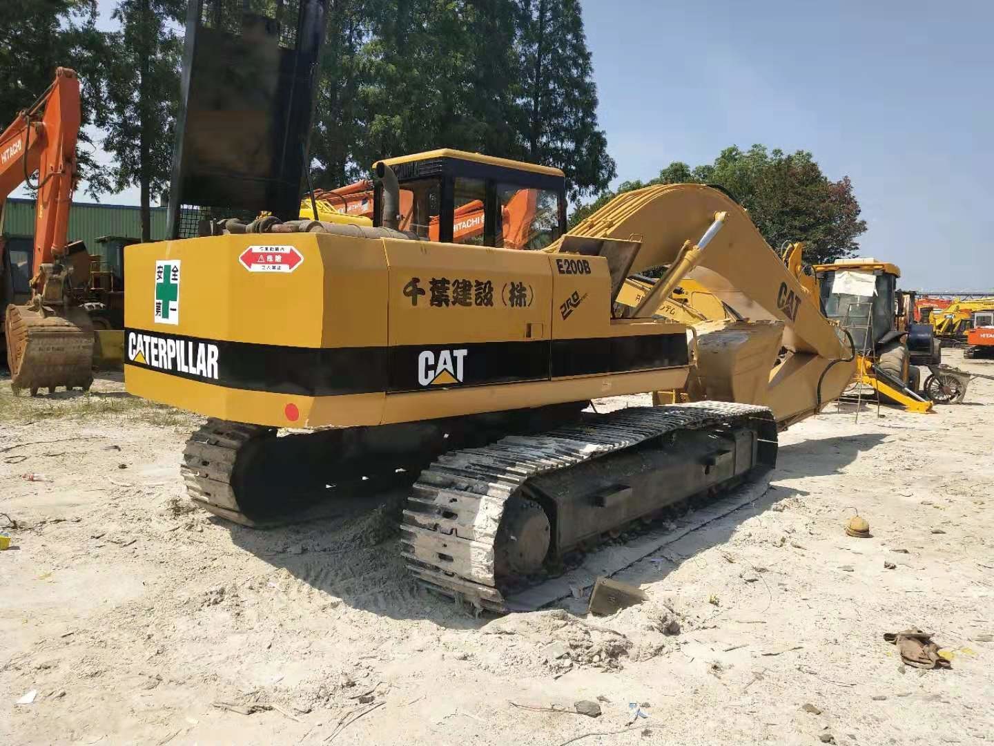 Used CAT E200B E70B 320BL EX200 Cheap Price Good Quality Hydraulic Crawler Excavator For Sale