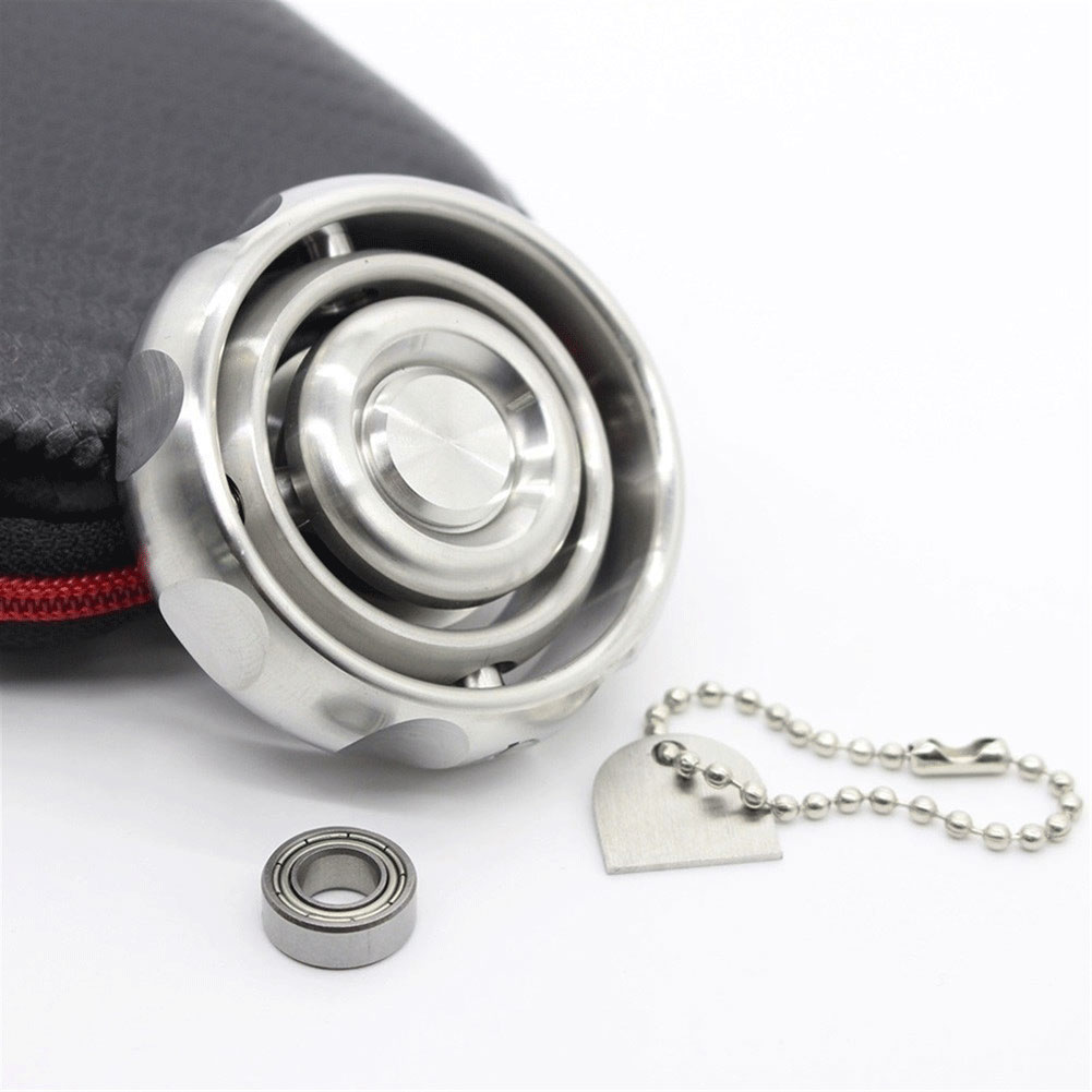 Tmechforce EDC Resistance Fidget Spinner Metal Sensory Toy for Anxiety and Stress Relief