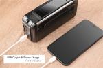 USB Jack Portable Hand Crank Radio 0.4KG Solar Crank Charge Radio Speaker