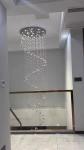 Luxury Artistic Butterfly Glass Ceiling Light Chandeliers For Hotel Villa