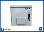 Small Size IP65 Fully Enclosed Cabinet Galvanized Steel 9U Outdoor Telecom