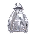 Hip Hop Style B-BOY Mens Reflective Jacket Windbreak Shining Windproof