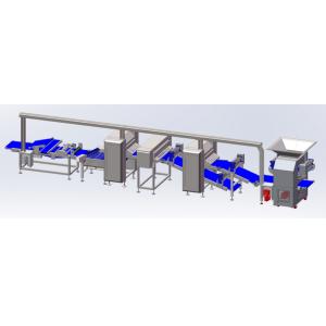 Flexible Pastry Dough Laminator Machine With Multirollers Modular Structure