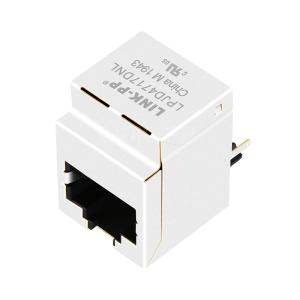 Wholesale LPJD4717DNL 1000 Base-T Vertical MagJack Gigabit RJ45 Connector Without Leds from china suppliers
