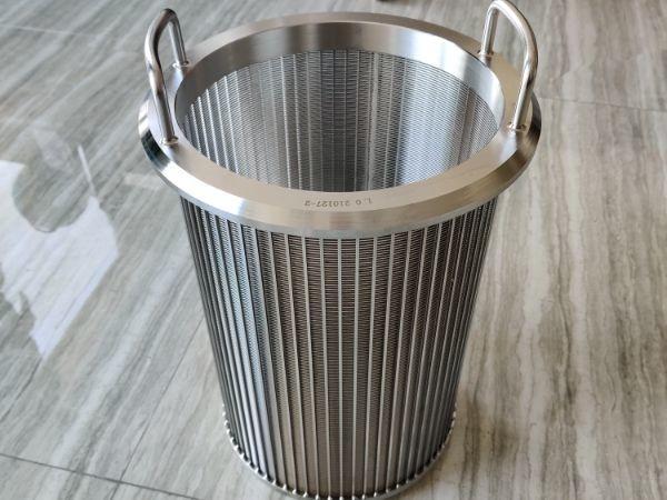 Stainless Steel Stress Sieves Screen Silver V Type Wire Sieve Bend Screen 0.5mm