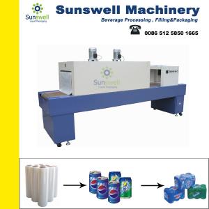Wholesale Semi-auto Shrink Packaging Equipment , Bottle Film Shrink Wrapping Machine from china suppliers