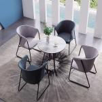 Fabric Single Comfortable Lounge Chairs Living Room High Resilience Sponge