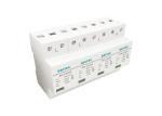 CE TUV 50KA 4 Pole AC Surge Protector Lightning Arrester Surge Suppressor