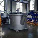 Aluminum Industry Molten Aluminum Transfer Ladles With Capacity Kg Customized To