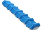 Heat Insulation ASA Synthetic Resin Tile Accessories Eave Drip Tile For Parking