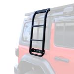 2018-4X4 Roof Rack Black Stainless Steel Rear Car Side Ladder for Jeep Wrangler