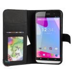 Leather Flip Wallet Stand Case Cover [Card Pockets] for Blu studio 5.5S D630U