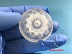 Transparent Sapphire Glass Liquid Valve Screw Thread Hole Customized Shape