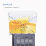 CE Certificate Frozen Drink Machine With LED Light 18 Liter Chilled Drink