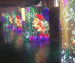 High refresh Outdoor Waterproof Curved Led Display designed for shopping mall
