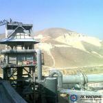 150m Kiln Active Lime production line Sugar Beet Residue Mud Treatment To