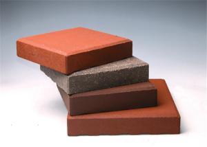 Wholesale Square Smooth Clay Paving Brick for Landscape Flooring Alkali Resistance from china suppliers