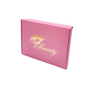 Wholesale pink plain Custom Printed Shipping Boxes 12x12x6 Recyclable from china suppliers