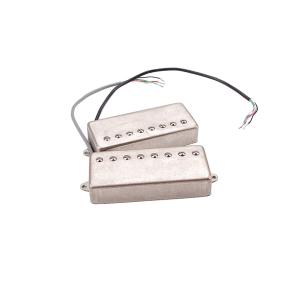 Wholesale Metal Cover 8 String Guitar Pickups Humbucker 7.5 KΩ With 5 Pvc Conductor from china suppliers