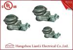 Grey Galvanized Saddle Connector 3/8" 1/2" for Metallic Flexible Conduit UL CUL