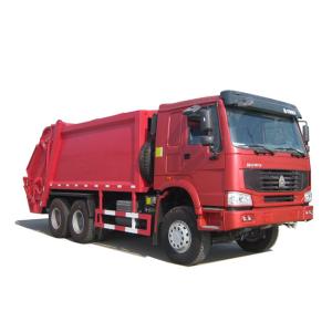 Wholesale Sinotruk Howo 6x4 18CBM Compactor Garbage Truck / Garbage Container Lift from china suppliers