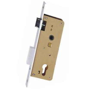 Wholesale 85mm * 40mm Mortise Lock Body / Digital Door Lock Yellow Bronze Color from china suppliers